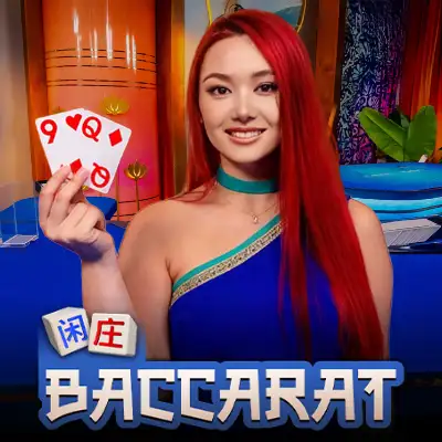 Online baccarat table game at Buffbets Casino