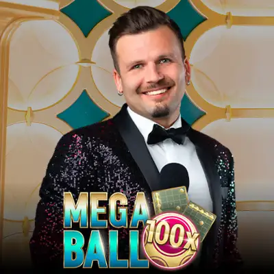 Mega Ball live bingo-style game at Buffbets Casino